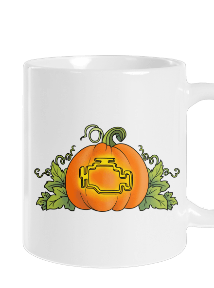 Strašidelný Halloween klasický hrnček White