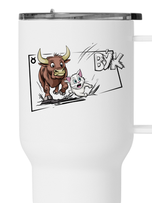 Mačací horoskop: Býk termohrnček White