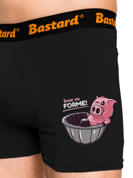 Vo forme boxerky Black