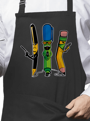 Písací gang zástera Dark Grey