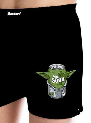 Mr. Sóda pánske trenky Black