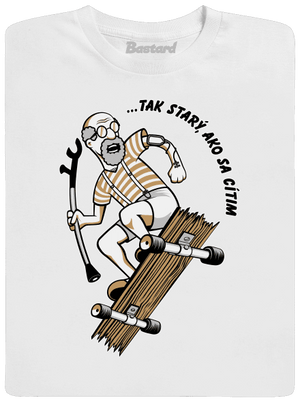 Starý, ako sa cítim pánske dlhý rukáv White