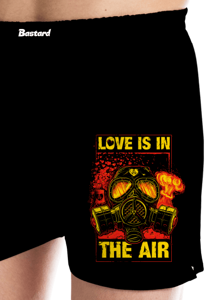 Love is in the Air pánske trenky Black