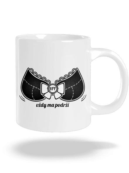 Podprsenka veľký hrnček White