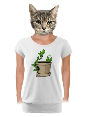 dámske tričko s lemom