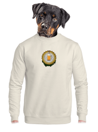 unisex mikina bez kapucne