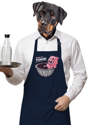 Vo forme zástera Navy