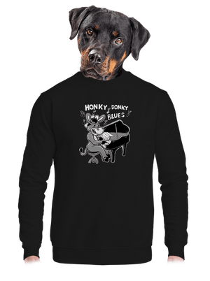 unisex mikina bez kapucne