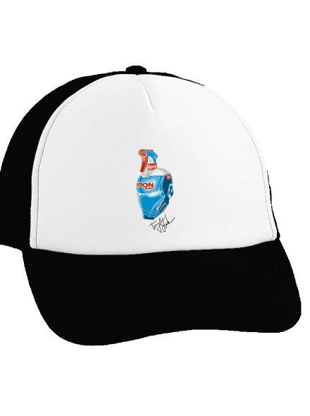 Čistič okien šiltovka truckerka Black cap