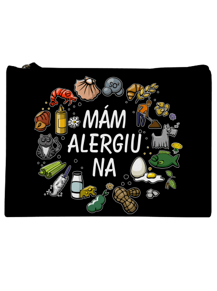 Mám alergiu na... + fix taštička Black