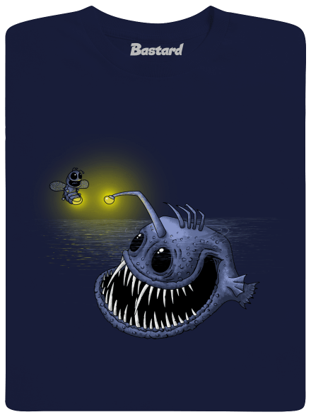 Svetlo môjho srdca detské tričko Navy