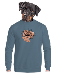 unisex mikina bez kapucne