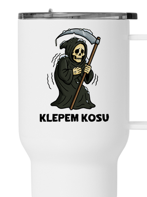 Klepem kosu termohrnček White