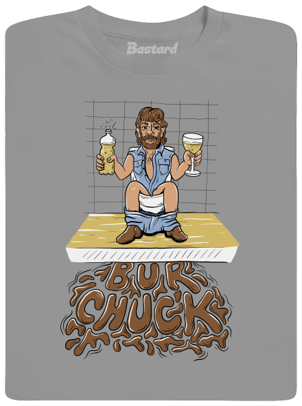 BurChuck pánske tričko Sport Grey