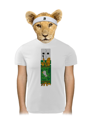 USB city detské športové tričko White