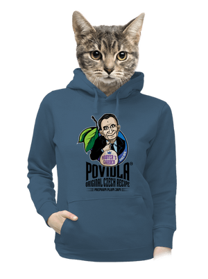 dámska mikina klokanka