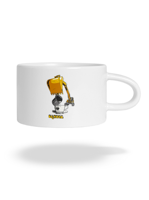 Bagrista hrnček makronka White