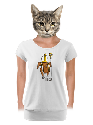 dámske tričko s lemom