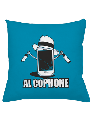 Al Cophone vankúš Blue Turquoise