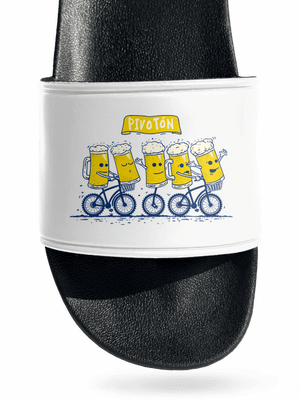 Pivotón šľapky White