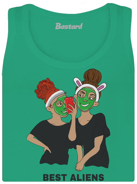 Best aliens dámske tielko klasické Mint Mal