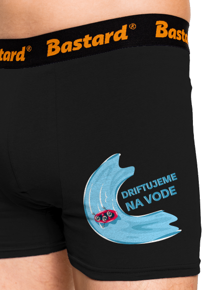 Driftujeme na vode boxerky Black
