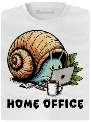 Slimákov home office dámske športové tričko White