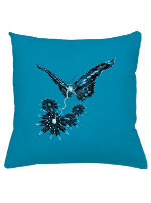 Fake Nature vankúš Blue Turquoise