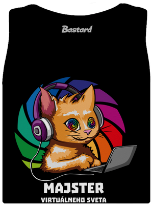 Majster virtuálneho sveta dámske tielko klasické Black