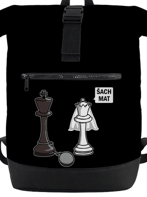 Šach mat batoh Black