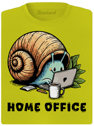 Slimákov home office dámske športové tričko Neon Yellow