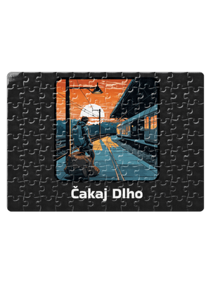 Čakaj dlho puzzle White