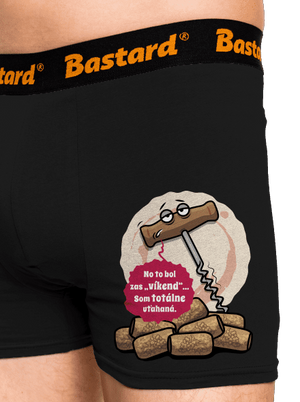 Uťahaná vývrtka boxerky Black