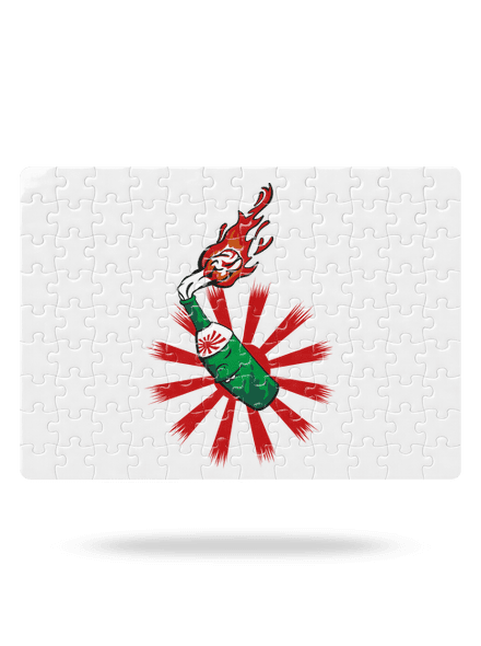 Kamikaze puzzle White