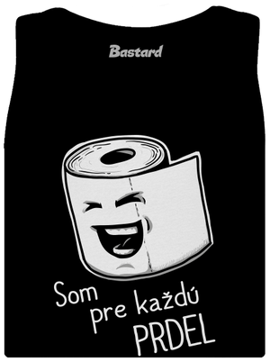 Prdel dámske tielko klasické Black