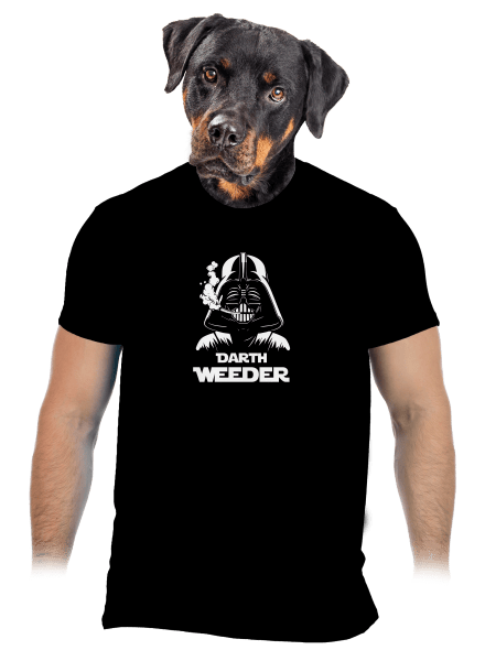 Darth Weeder pánske tričko Black