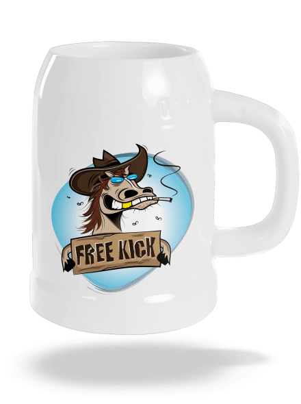 Free kick polliter White
