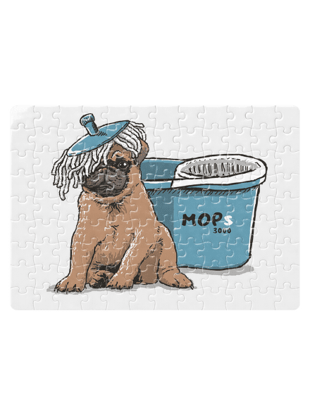 Mops puzzle White