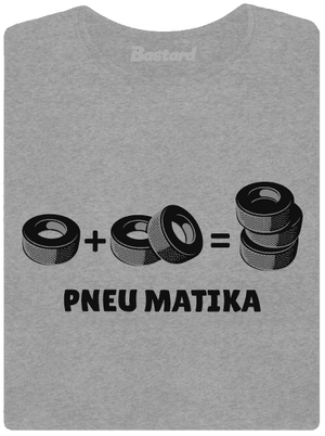 Pneu Matika dámske tričko Dark Gray Melange