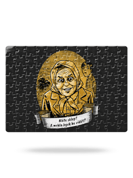 B14: Kulový blesk puzzle White