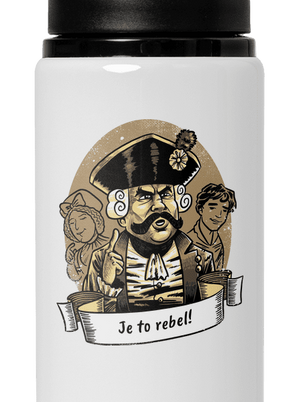 B14: S čerty nejsou žerty flaša na vodu White