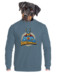 unisex mikina bez kapucne