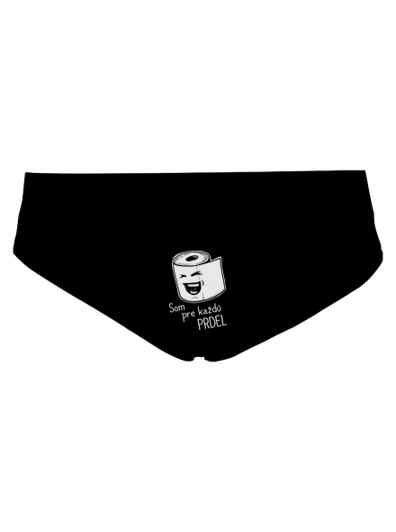 Prdel dámske nohavičky Black