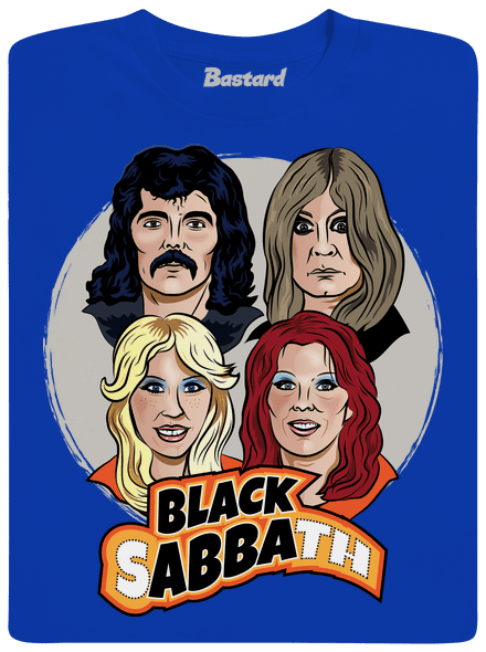 Black Abba detské tričko Royal Blue