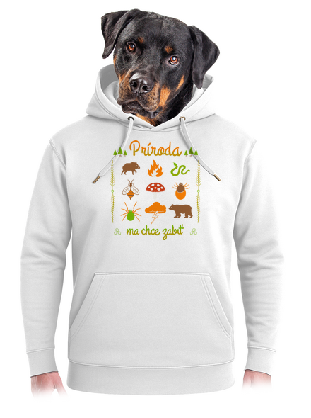 Príroda ma chce zabiť unisex mikina premium Snowwhite