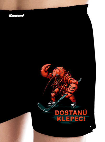 Dostanú klepec pánske trenky Black