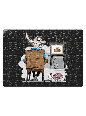 TV News puzzle White