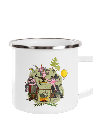 Pártyzáni plecháčik White