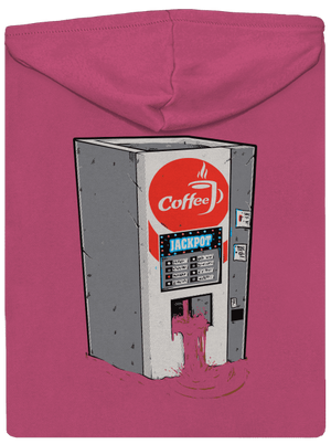 Jackpot dámska mikina na zips Magenta