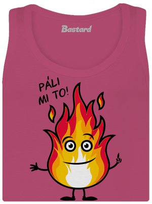Páli mi to dámske tielko klasické Magenta